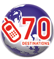 70 Destinations en illimité!