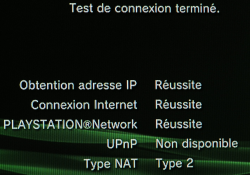 PS3 Test Configuration RÃ©seau