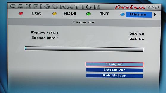 Initialisation du disque dur