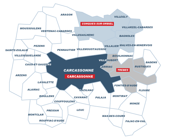 Carte prévisionnelle du dégroupage Free