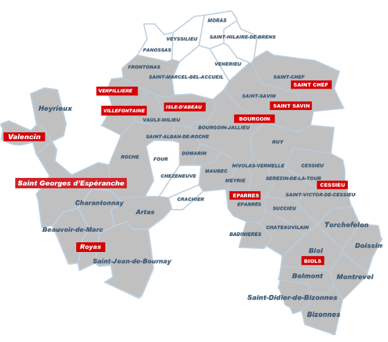 Carte de dégroupage