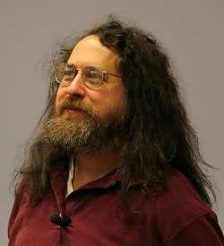 Richard Stallman (source Wikipedia)