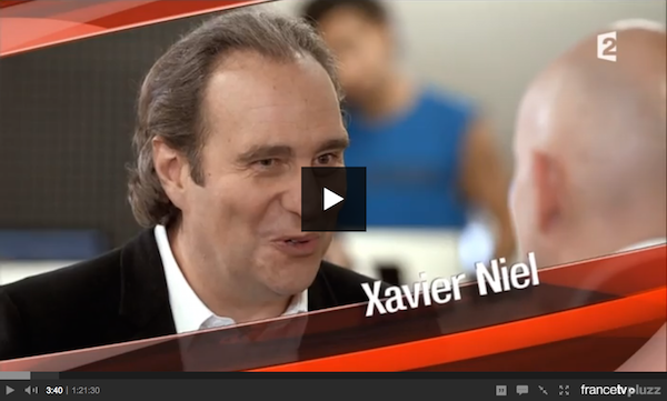 Xavier Niel dans "L'angle éco" sur France 2