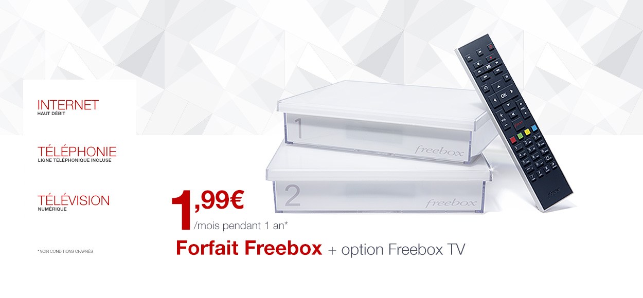 Vente Privee La Freebox Crystal A 1 99 Mois