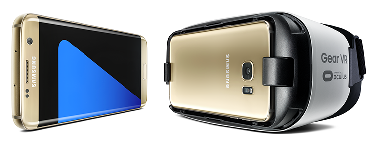 Le Samsung Galaxy S7 et le casque Gear VR