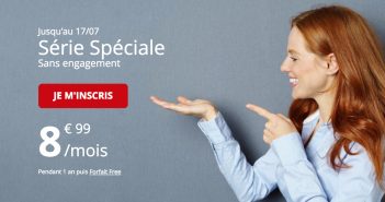 La série spéciale Free Mobile à 8,99 €/mois repasse à 50 Go de data