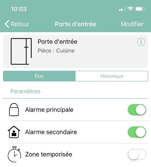 Alarme Secondaire Freebox Delta