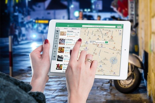 Ipad avec Google Maps