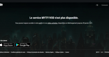 Fin du service MY TF1 VOD