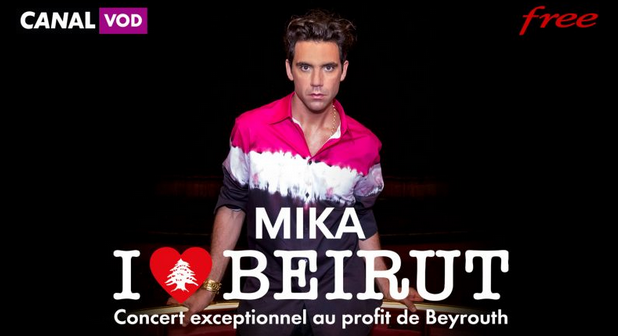 Concert Mika sur la Freebox TV