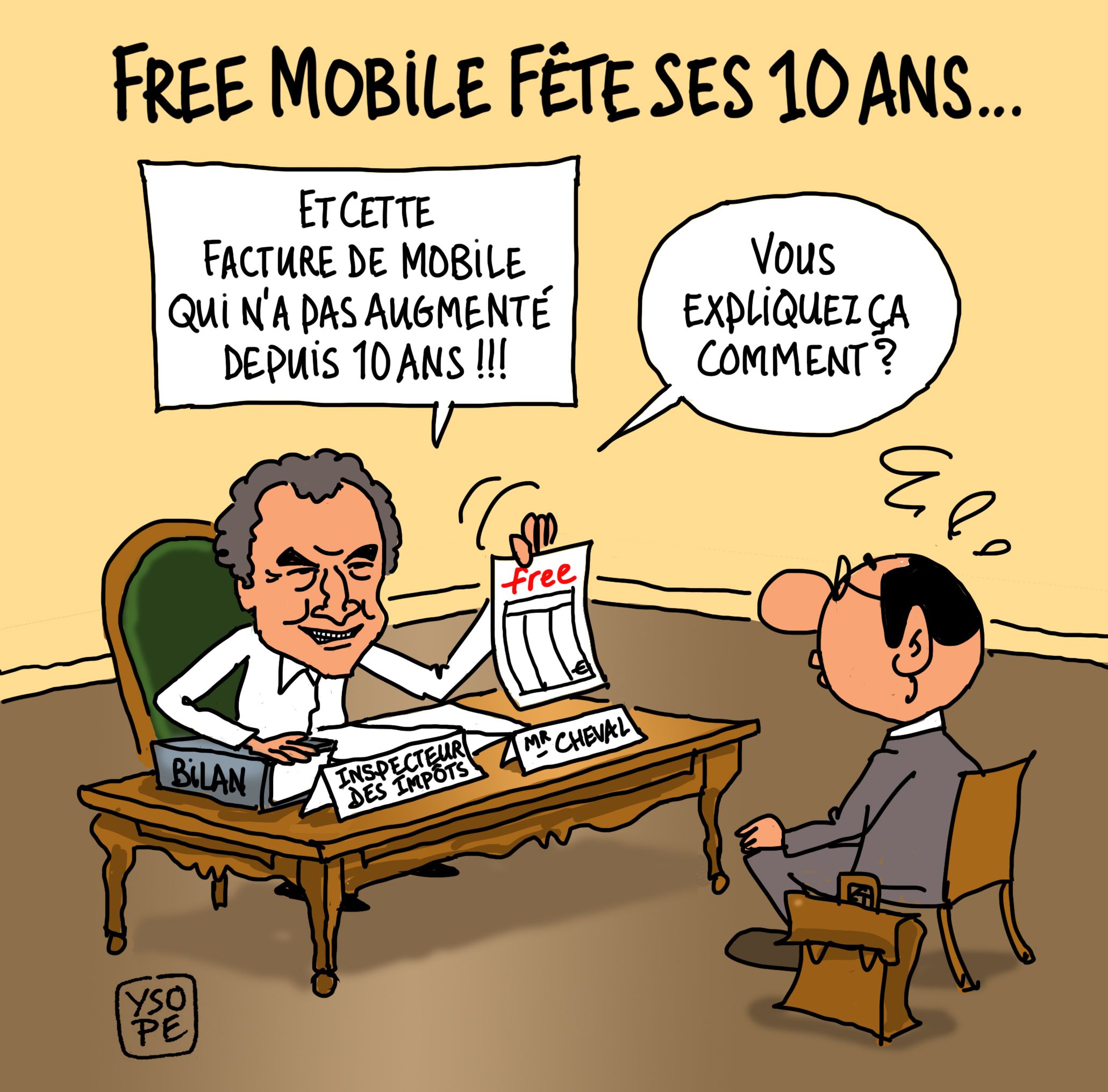 Xavier Niel Bouscule Les Codes De La Communication De Free Mobile A L Occasion De Son Anniversaire