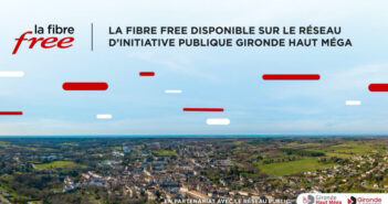 Fibre : Free est désormais disponible sur le RIP Gironde Haut Méga
