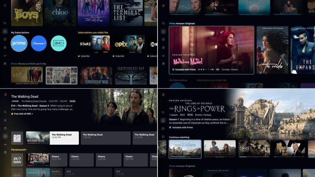 nouvelle interface Prime Video