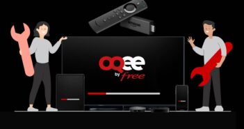 OQEE : le mode paysage activé sur Android OQEE by Free sur Fire TV