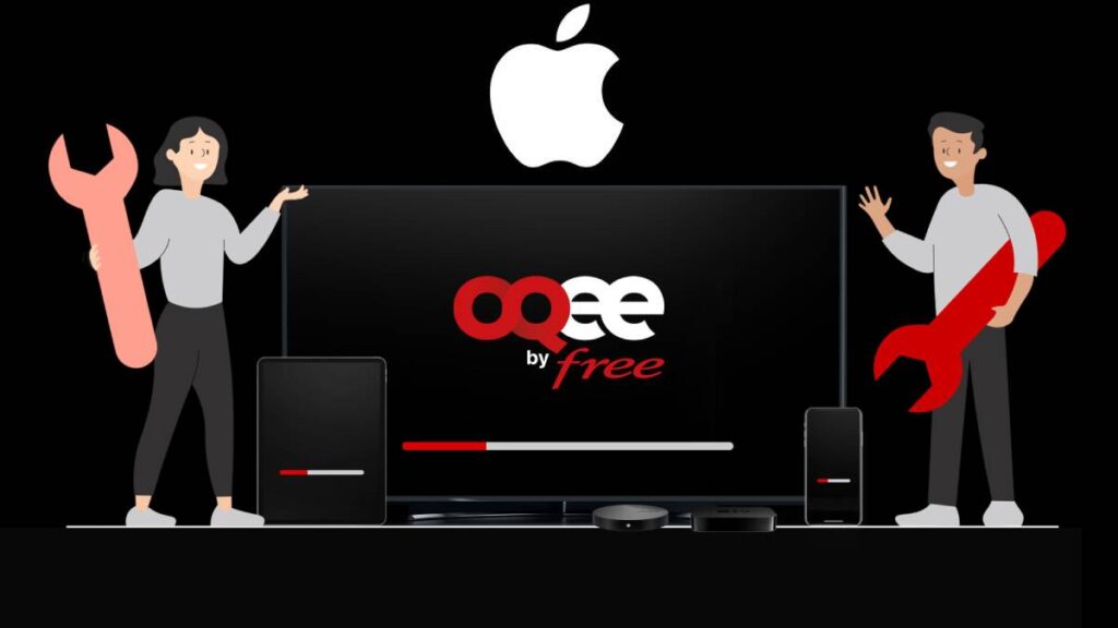 OQEE by Free sur iPhone iPad Apple TV iOS