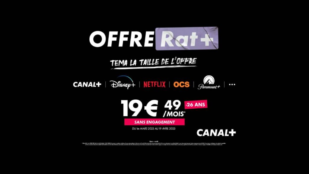 offre Canal+ pour les moins de 26 ans