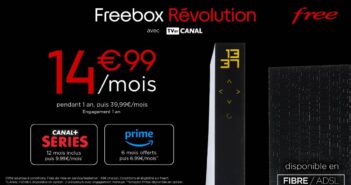 L’abonnement Fibre/ADSL Freebox Révolution en promotion est de retour chez Veepee offre Freebox Révolution sur Veepee