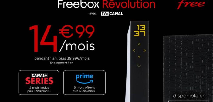 offre Freebox Révolution sur Veepee