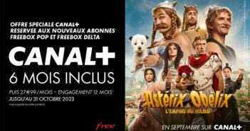 Canal+ inclus pendant 6 mois pour les nouveaux abonnés Freebox Pop ou Delta Canal Freebox Pop Delta