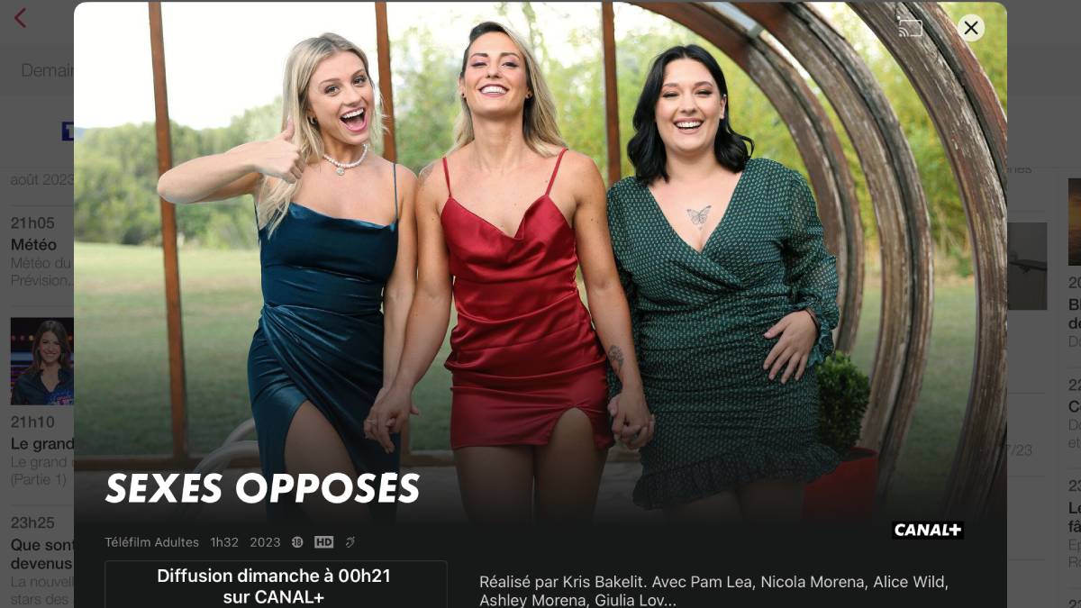 Les films X sur myCANAL sont indisponibles sur AndroidiOS, pourquoi ?