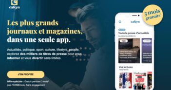Abonnement Cafeyn : le service de presse en illimité est gratuit pendant 3 mois Cafeyn gratuit