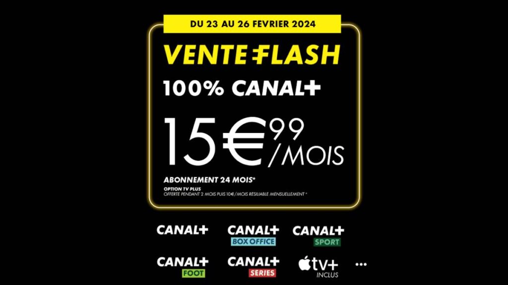 vente flash Canal février 2024