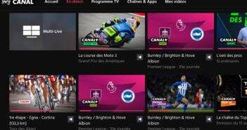 myCANAL canal plus foot
