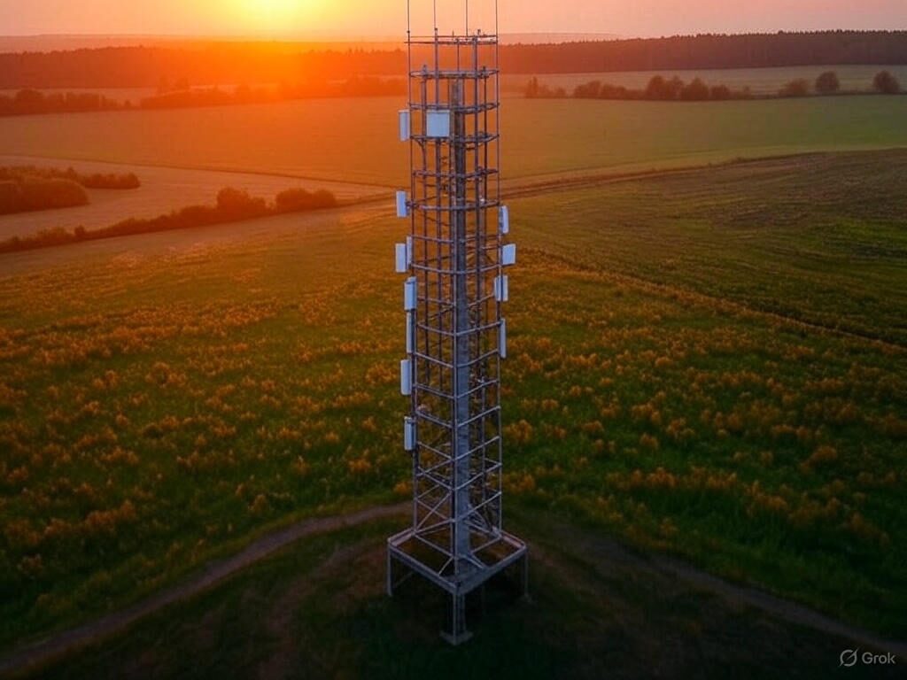 balise alt = déploiement 5G et 4G en France