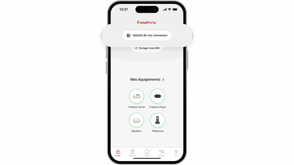 balise alt = mise à jour Freebox Connect