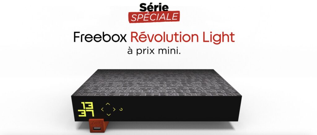 balise alt = Freebox Révolution Light Série Spéciale