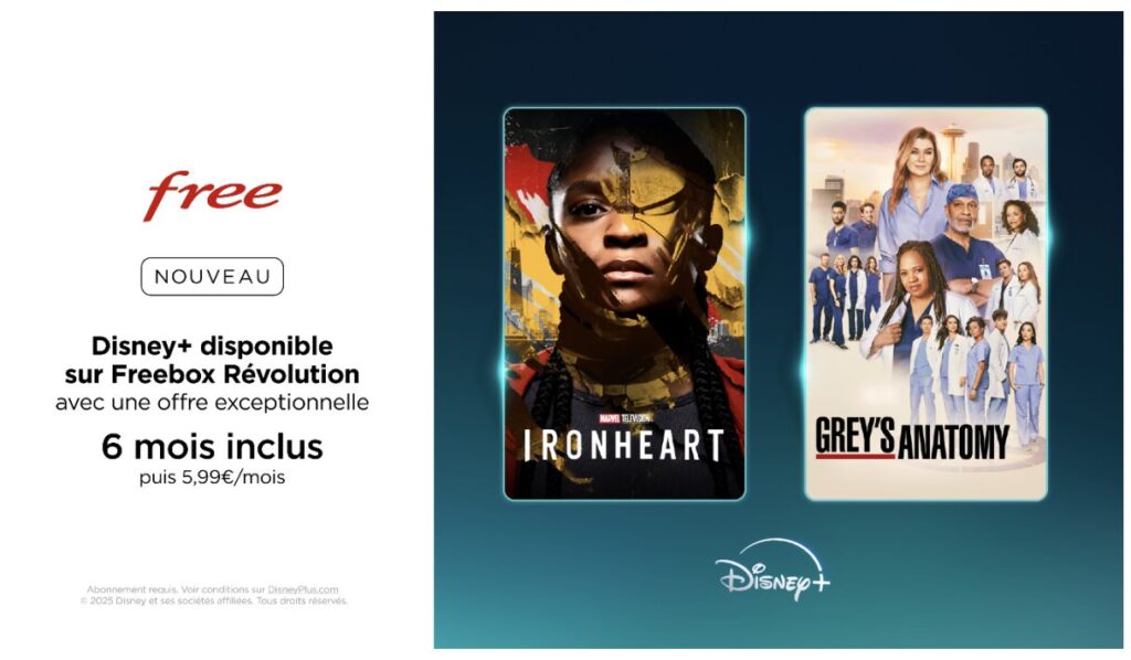 balise alt = Disney+ Freebox Révolution